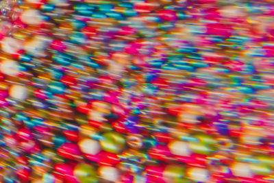 Full frame shot of multi colored decorations