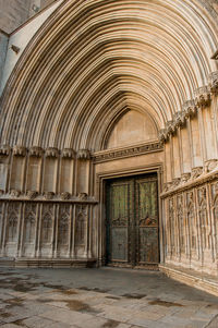 Corridor of old building