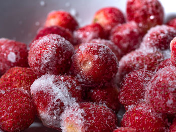 Full frame shot of dessert