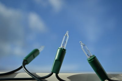 Close-up of blue sky