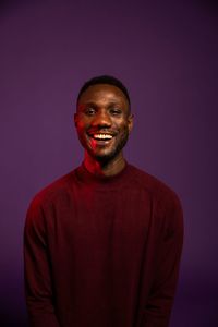 Portrait of a smiling young man