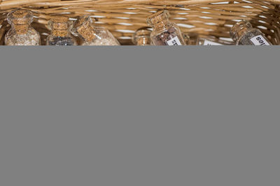 Close-up of ice cream over white background