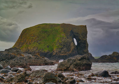 Elephant rock, causeway coast, ireland.