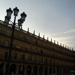 Low angle view of building against sky