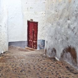 Entrance of old building