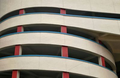 Low angle view of modern building