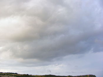 Storm clouds in sky