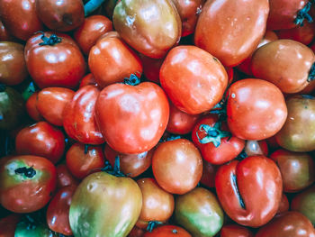 Full frame shot of tomatoes