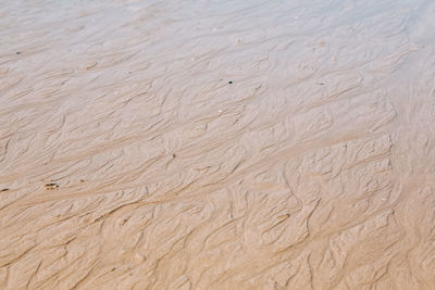 Full frame shot of sand at beach