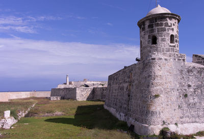 Fort against sky