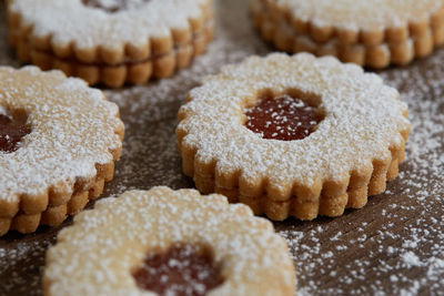 Close-up of cookies