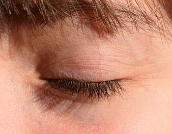 Extreme close-up of human eye