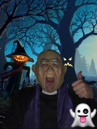 Portrait of man wearing mask