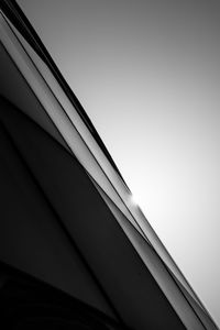 Black and white abstract architecture