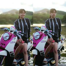 Rear view of people sitting in bus