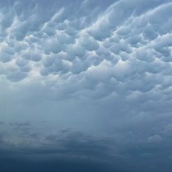 Low angle view of clouds in sky