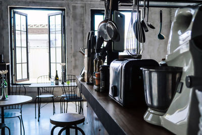 Detail image of loft kitchen design