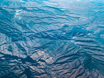 High angle view of landscape