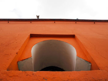 Low angle view of built structure