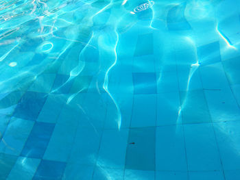 Full frame shot of swimming pool