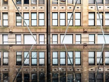 Low angle view of modern building