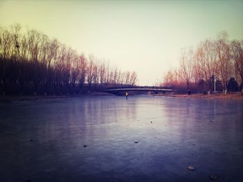 Bridge over river