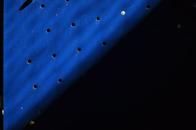 High angle view of illuminated light