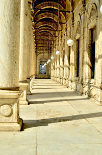 Corridor of building