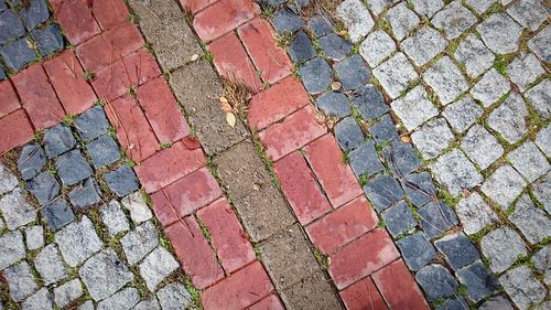 Full frame shot of footpath