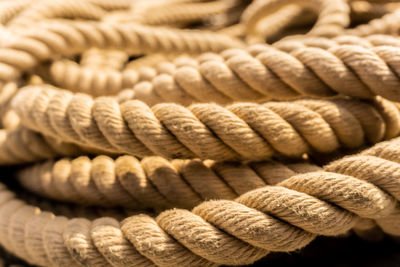 Detail shot of ropes