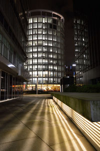 View of empty corridor