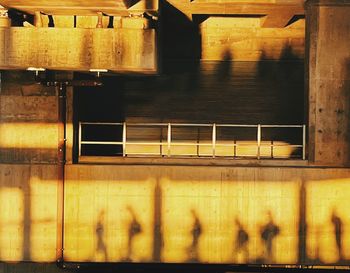Close-up of wooden wall
