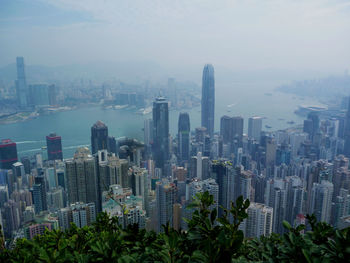 Aerial view of cityscape