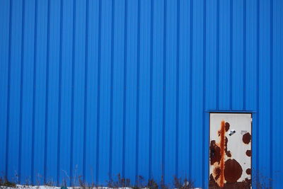 Exterior of warehouse