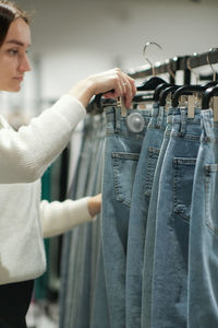 Young woman using mobile phone