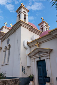 Low angle view of a temple