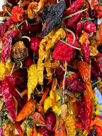 Full frame shot of vegetables