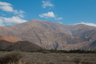 Mountains landscape in jujuy argentina
