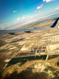 Aerial view of landscape