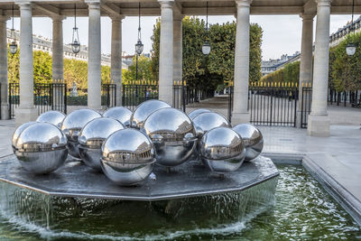 View of fountain in building