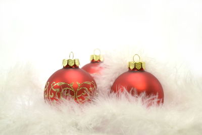 Close-up of christmas decoration