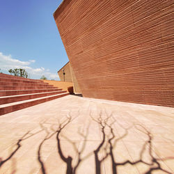 Low angle view of building against sky