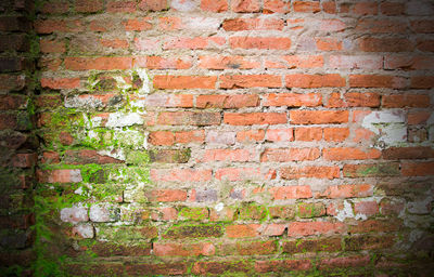 Full frame shot of weathered wall