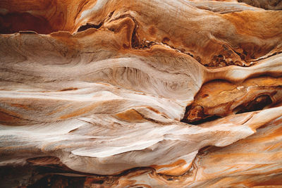 Rock formations in a desert