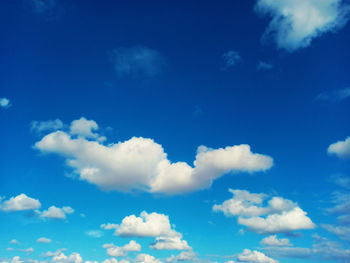 Low angle view of clouds in sky