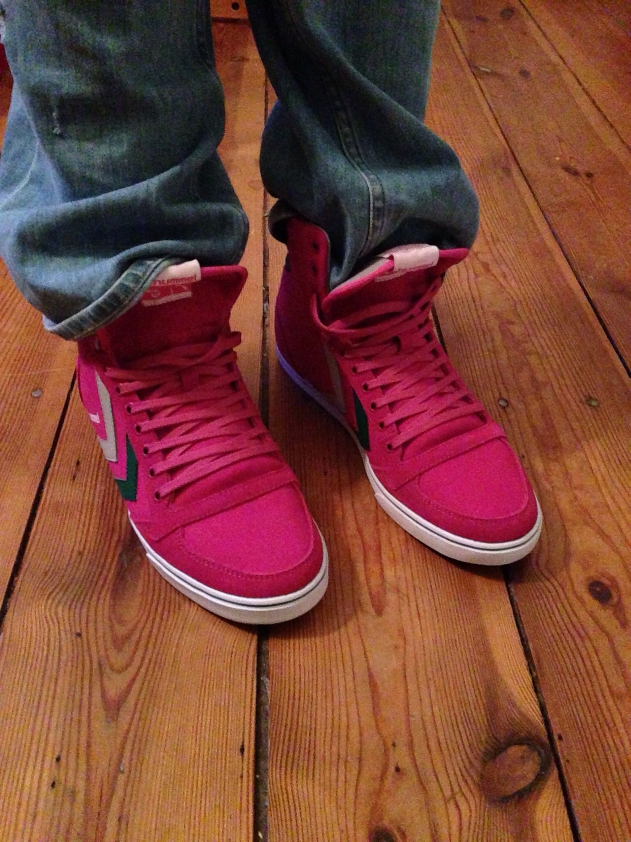 Pink Suede Shoes