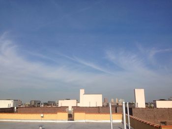 Buildings against the sky