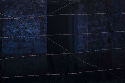 Full frame shot of metal wall