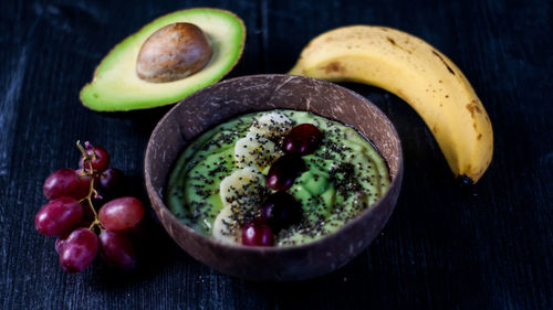 Close-up of fruits in bowl