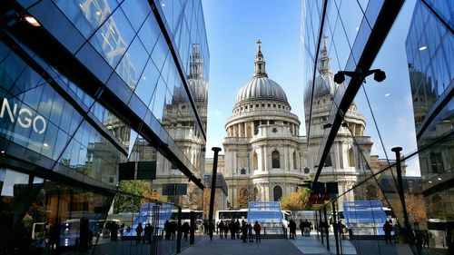 Buildings in city